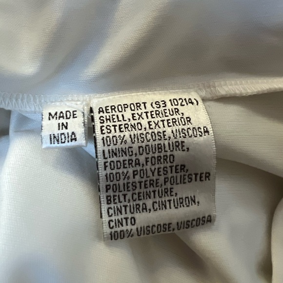 Rene Derhy size small floral midi dress grey yellow cream - Picture 12 of 12